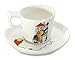 Berghoff 3705022 2 X sous-Tasse Espresso par Codriez, Porcelaine Vernie, Décoré, 15,1 x 11,5 x 5 cm