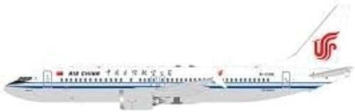 Miniatura 3 de Gemini Jets Air China Boeing 737 MAX 8 Modelo a escala 1400 Pieza fundida a presión # GJCCA1706