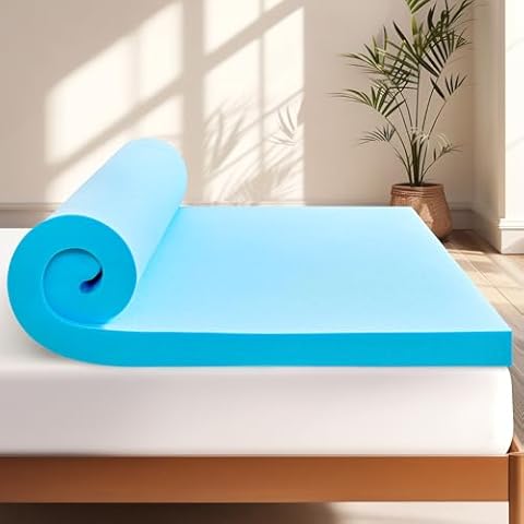 Symax Gel Infused Memory Foam Mattress Topper Cover