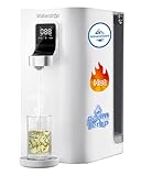 [Mineralien] Waterdrop K19 Umkehrosmose-Wasserfiltersystem für die Arbeitsplatte, Sofort-Heißwasserspender, Tragbar, Keine Installation erforderlich, Reduziert TDS, 7-Stufig mit UV, WD-K19-HG