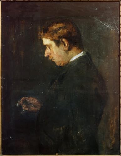Peinture sur toile Karl Voll par Max Slevogt pour chambre élégante 60x90
