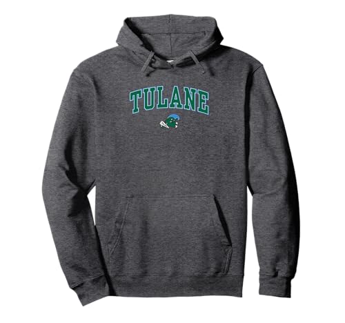 Tulane Green Wave Arch Over Officially Licensed Pullover Hoodie Small