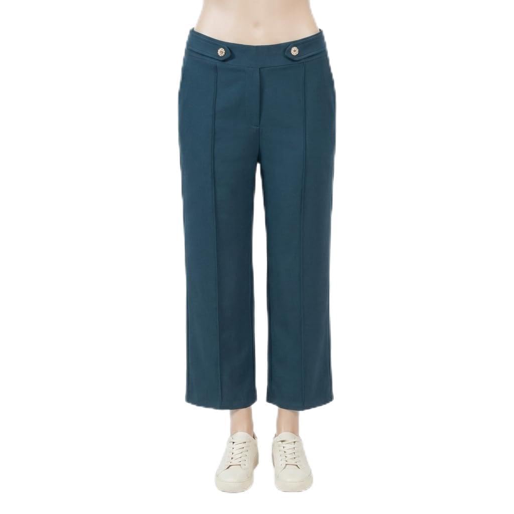 Women's Premium Stretchable jagging Blue-picture-22