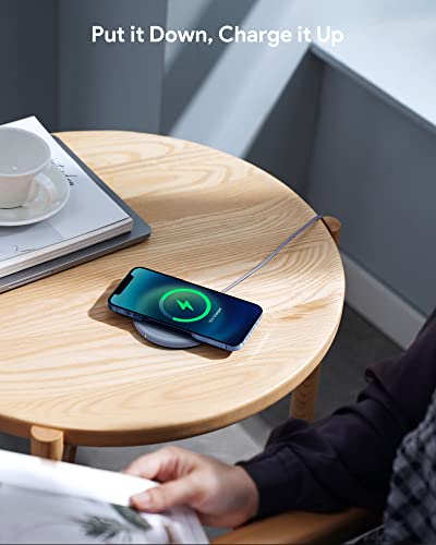Wireless Charger, 15W Max Fast Wireless Charging Pad 2-Pack Compatible with iPhone16/16Plus/16Pro/16ProMax/iPhone15/15Pro/15Plus/14/13/12/Samsung S24 /S24Ultra/S23Ultra/S22/S21,AirPods Pro 2 Blue
