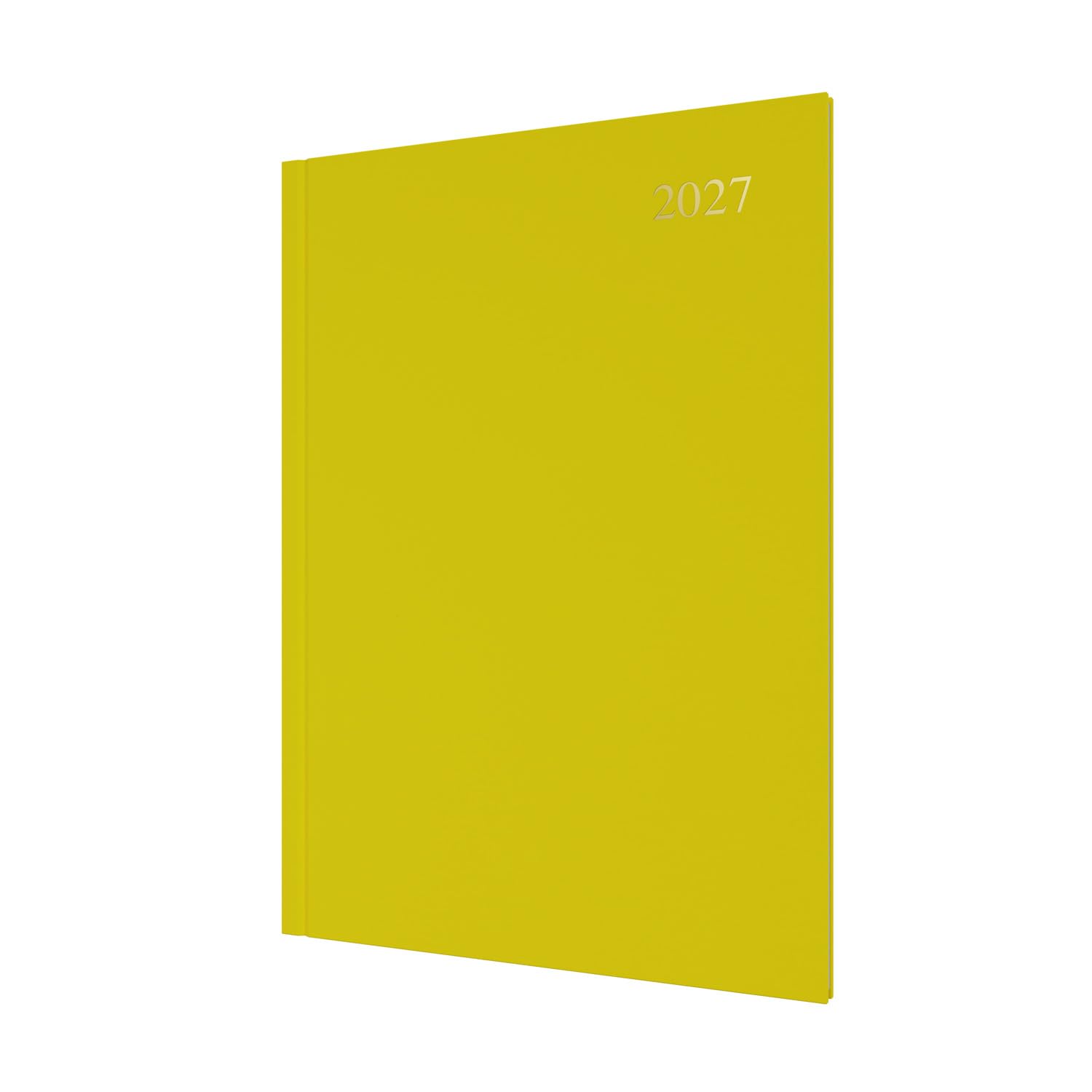 2027 Calendar Year Planner - 12 Month A4 Week-to-View Diary - Hard Cover in Yellow - Collins Debden Essential Range (ESSA43.45-27) โ image 1