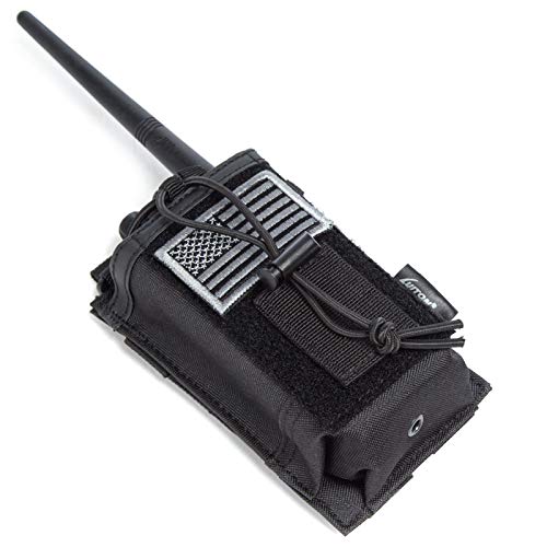 Luiton YWQ001 Tactical Molle Radio Holster Holder Case Military Heavy Duty Pouch Bag thumb #6