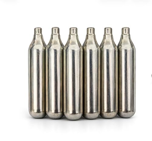 12g CO2 Cartridges Non Threaded, Carbon Dioxide Chargers, Universal Capsules, Pack of 10