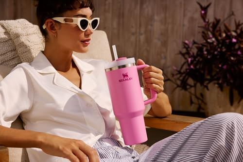 Stanley Quencher H2.0 Tumbler with Handle and Straw 30 oz | Flowstate 3-Position Lid | Cup Holder Compatible for Travel | Insulated Stainless Steel Cup | BPA-Free | Azure — view 9