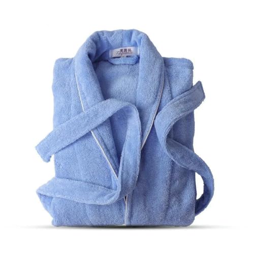 Peignoir en coton éponge épais et long pour le confort du bain à l'hôtel