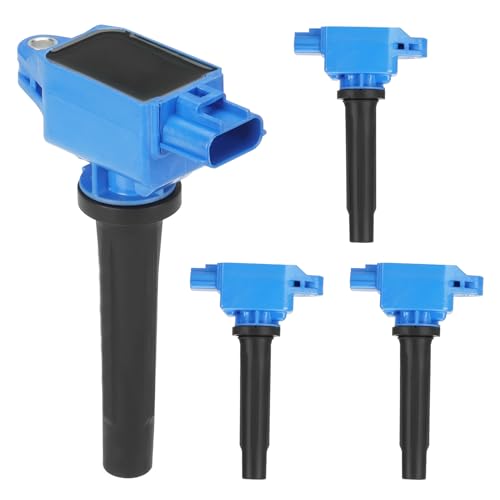 Ignition Coil Pack UF656 for Mazda 3 2012-2020 2L 2.5L, Mazda 6 2014-2020 2.5L, CX-5 2013-2020, CX-9 2016-2019 MX-5 16-18 UF-656 5C1894 C1837-4 Set