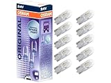 Osram Lampen mit Glasquetschsockeln für Lkw Position-, Stand-,Kennzeichenlicht, 10er Faltschachtel