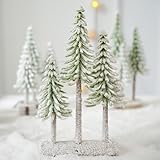 【Installation rapide des vacances】: livré prêt à être exposé directement depuis la boîte, éliminant le besoin d'assemblage ou d'arrangement complexe. Placez simplement ce sapin de Noël floqué sur la surface de votre choix, et vous aurez un point culminant instantané festif pour les célébrations, les rassemblements ou les accents saisonniers.