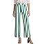 Striped White Green