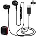 Auriculares In Ear con Cable y Microfono para OnePlus 15 Nord CE5 Open Pad, Tipo c Auriculares con Control Volumen para oppo Find X9 Pro Reno14/Xi-aomi 17 15T 15 Ultra 14T Pro/iP-hone 17 Air - Negro