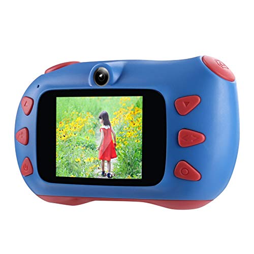 Miaoqian Câmera de vídeo digital infantil 1080p 18 MP com resolução de foto dupla lente embutida bat