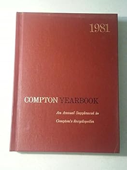 Hardcover Compton Yearbook 1981 Book