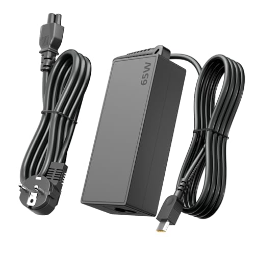 ANTWELON 65W USB C Cargador Adaptador para Lenovo Thinkpad Chromebook Yoga, HP Spectre EliteBook DELL Latitude XPS Acer ASUS MacBook 20V 3.25A Adaptador de CA Fuente de alimentación