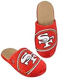 NFL San Francisco 49ers Men's Slip On Slippers Size Small 7-8
