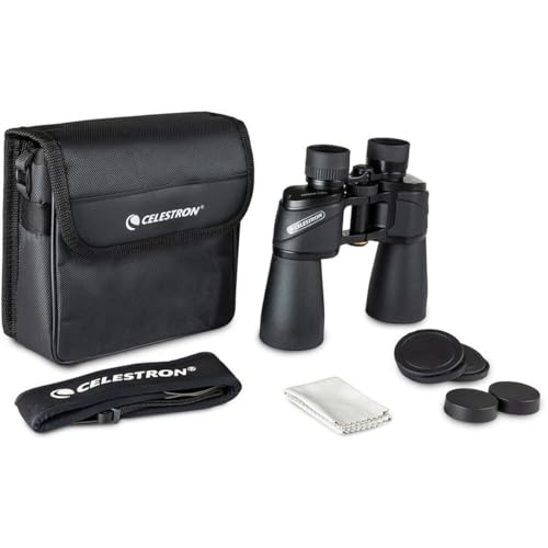 Image of Celestron 72254 Ultima 10 x 50 Porro Prism Binocular, Fully Multi-Coated Lens, BaK-4 Prism Glass, Black