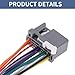 Hihaha 71-1729 Car Stereo CD Player Wiring Harness Set Wire Radio Adapter for HONDA ACCORD 2008-2017 1 Pc