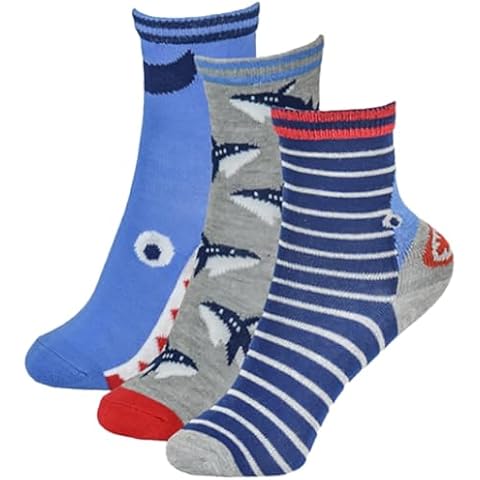 A2Z 4 Kids Dinosaur Shark Socks Pack Cover