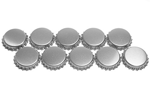 New Beer Bottle Caps Oxygen Absorbing Seal Silver Crown Caps For Home Brew Or Crafts 144 Pieces #TOP1