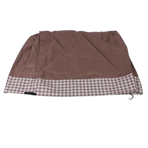 GLOGLOW Cubierta para estante de madera, 4 pies, impermeable, tela Oxford 600D, cubierta para estante de leña, rejilla de café, resistente, fiable, cubierta de estante de leña para exteriores,