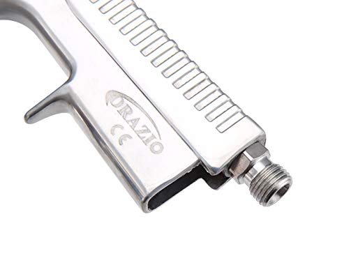 Orazio Druckluft-Sandstrahlpistole 1000 ml 2,0 mm Düse Sandstrahler Spritzpistole Körnung Kugelstrahlen Auto LKW Lack Rostentferner 222250