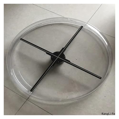 Funda Protectora Transparente para Proyector Holográfico 3D Fan, Compatible con proyectores de 42-100cm miniatura 2