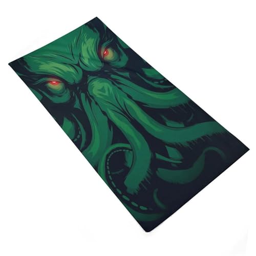 sinyumoney Cthulhu Is Watching You Hand Towel Soft Highly Absorbent Towel Gentle for Sensitive Skin 35x73cm