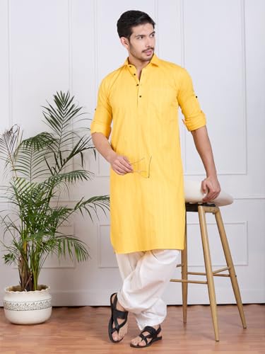 Image of Rajubhai Hargovindas Men's Premium Pathani Kurta