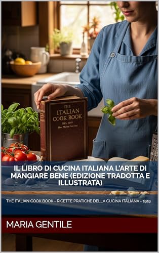 IL LIBRO DI CUCINA ITALIANA L'arte di mangiare bene (Edizione Tradotta e Illustrata): THE ITALIAN COOK BOOK - RICETTE PRATICHE DELLA CUCINA ITALIANA - 1919