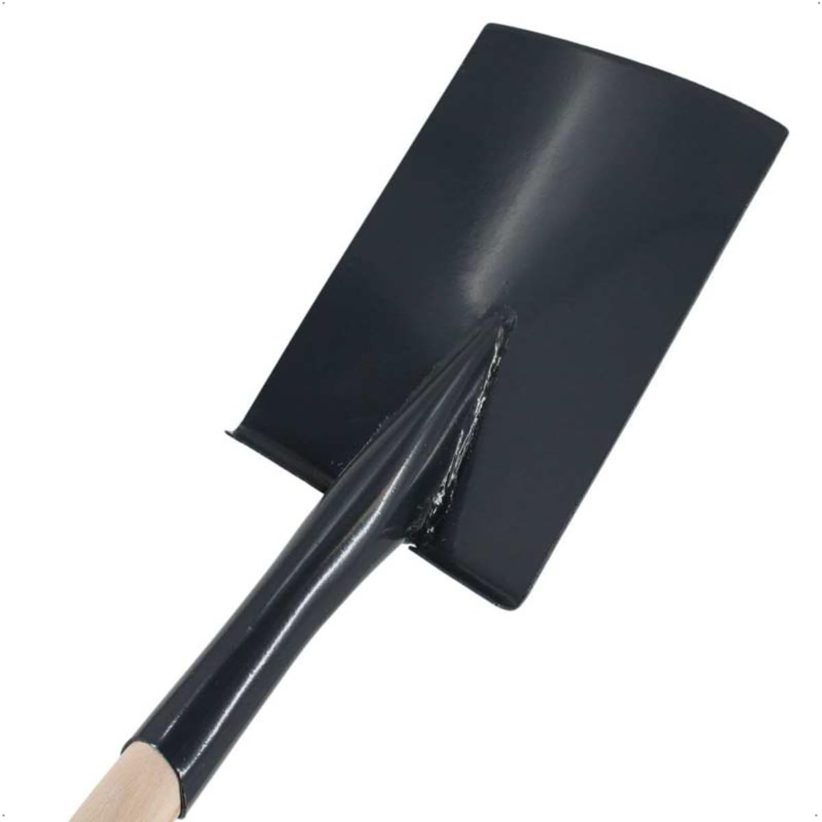 Rekord Damenspaten (Stahl, pulverbeschichtet) mit 85 cm T-Stiel aus Buchenholz, Arbeitsbreite 16 cm, Gewicht 1,6 kg, Gärtnerspaten, für leichtes Umgraben von schweren Böden