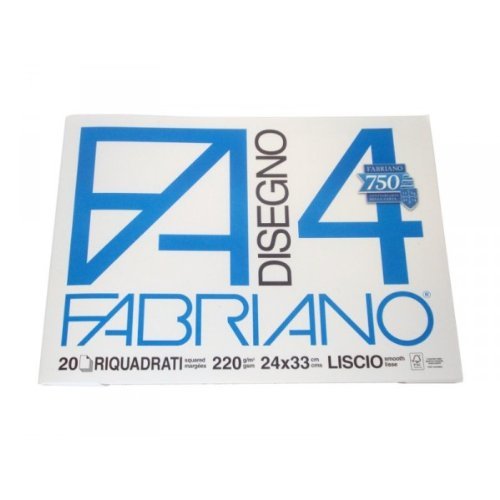 Fabriano Album F4 24X33 Cm 20 Fg Square NEXTRADEITALIA Pack of 1