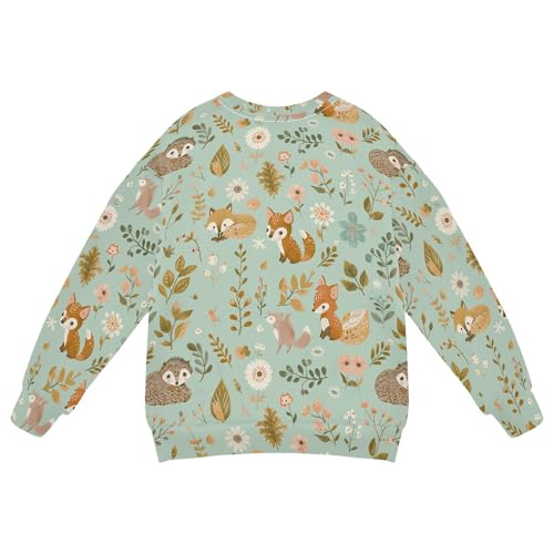 JUNZAN Cute Small Animals Little Kids Pullover Hoodie Fleece Kids Pullover Hoodie Party 4T2