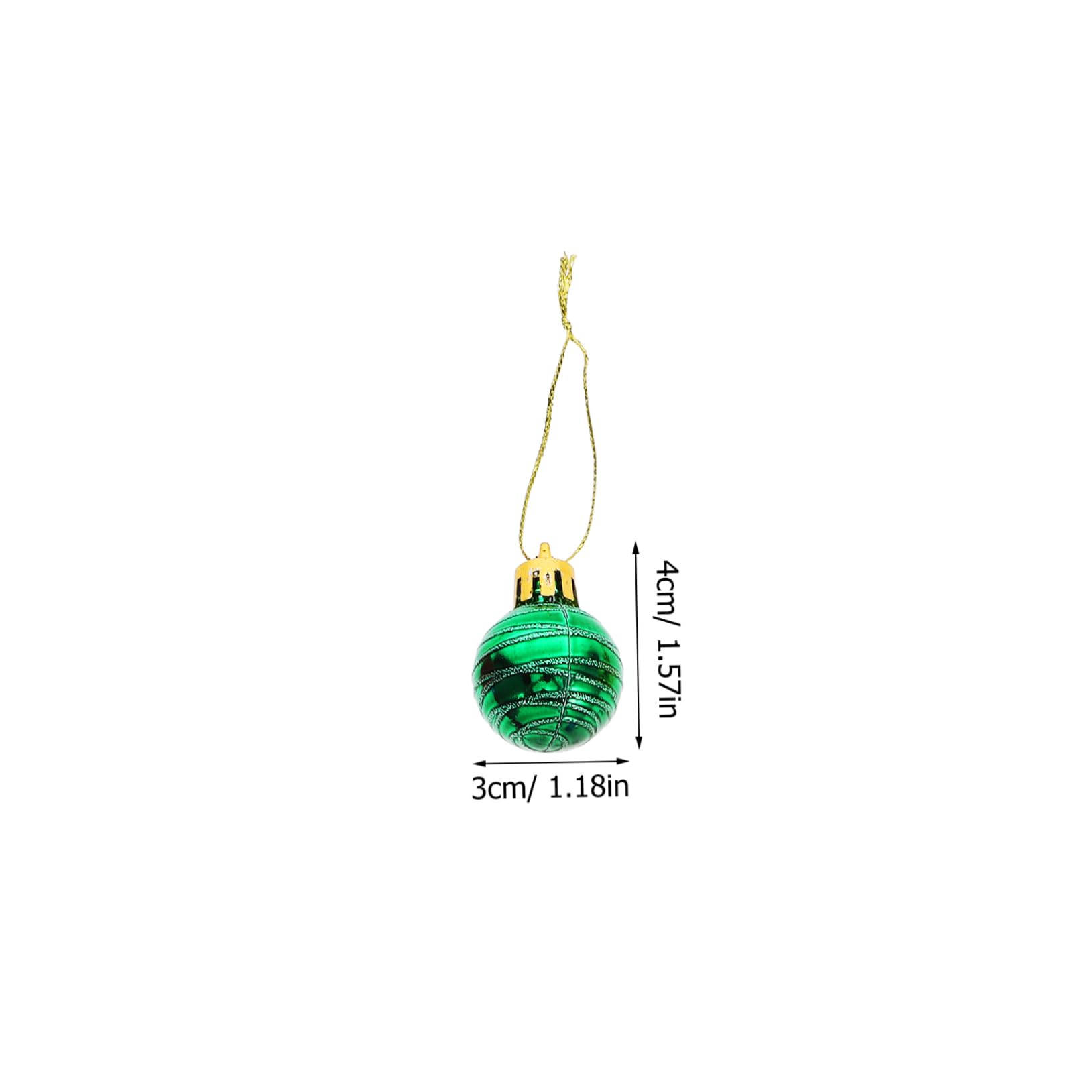 12stücke Weihnachtsbaum Dekorationen Glitzernden Kugeln Hängende Ornamente Für Festliche Feierlichkeiten Für Weihnachtsbaum Und Party-Dekorationen