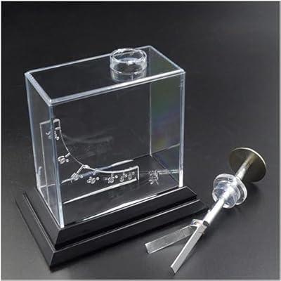 Foil Electroscope Demonstrator 2 Pcs Foil Electroscope Demonstration Electroscope for Frictional Electrification Physics Experiment Electrometer Light Weight Widely
