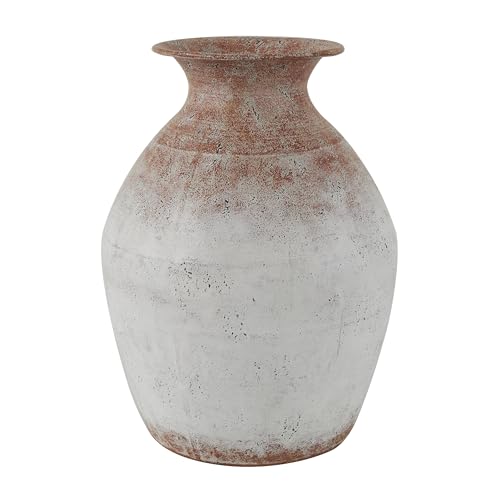 Deco 79 Metal Decorative Vase Distressed Textured...