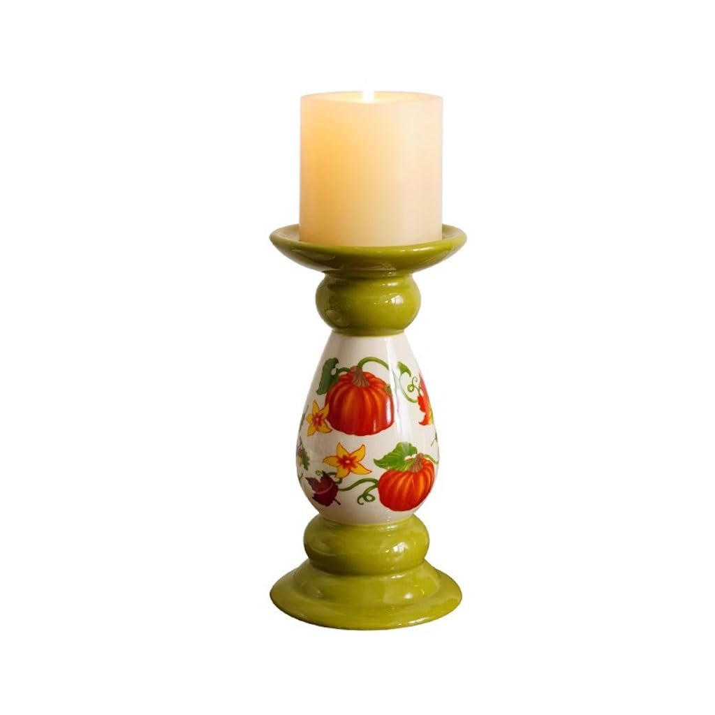 Candlesticks Holders Home Country Style Roman Column Ceramic Tall Candlestick Dining Table Candle Holder Ornaments Candle Holders for Candlesticks