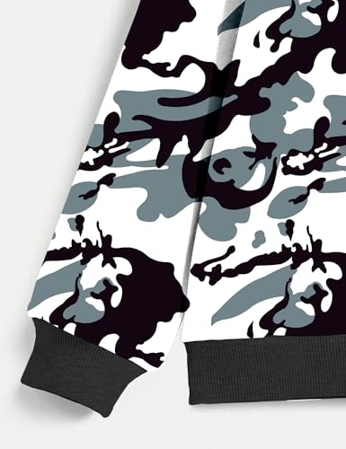 Image of Boys Clothes Fall Winter Outfits Camouflage Long Sleeve Hoodie and Pants 2PC Kids Clothes Boys for 5-14 Years