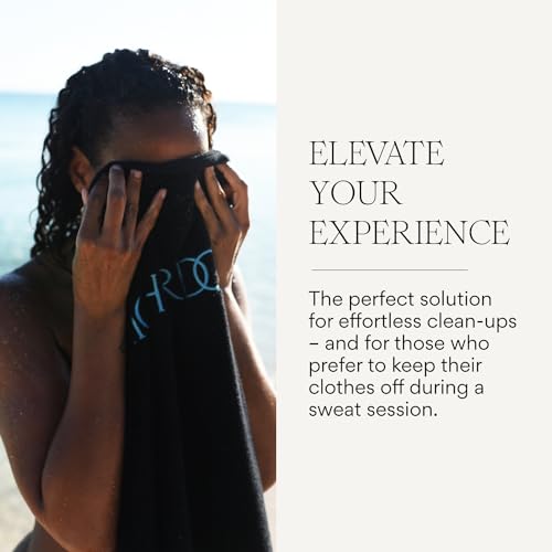 HigherDOSE Infrared Sauna Blanket and Towel Insert - Personal Sauna to Relax & Detox Your Body and Mind at Home - Includes GOT Certified 100% Organic Cotton Reusable & Machine-Washable Towel (2 pcs)