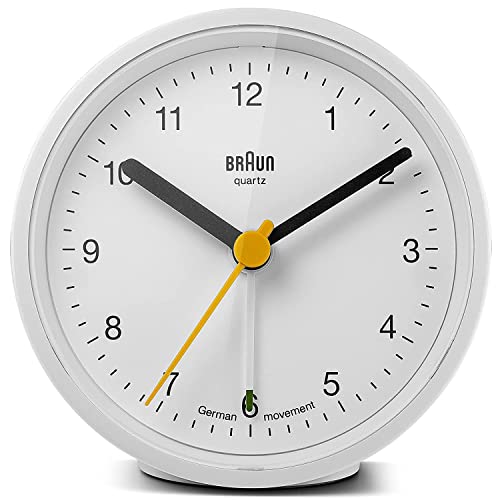 Braun BNC012WHWH Quartz Alarm Clock
