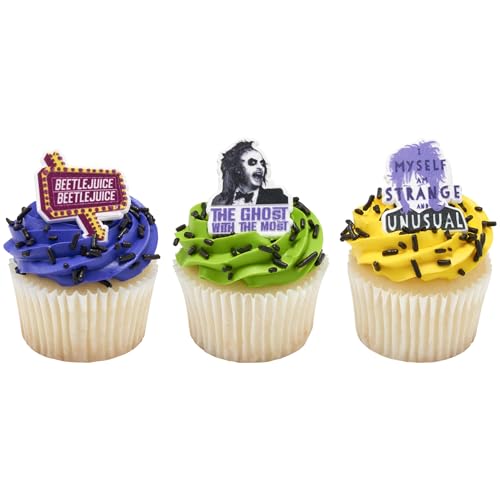 Kit cupcakes Beetlejuice contre décoration Halloween ratée | 24 décors express - 7