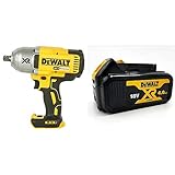 Dewalt XR Akku-Schlagschrauber DCF899NT (1 x Akkuschrauber Li-Ion 18 V) + Ersatz-Akku (18,0 Volt/ 4,0 Ah XR Li-Ion, kompatibel mit allen 18,0 Volt XR Akku-Maschinen von DeWalt) DCB182