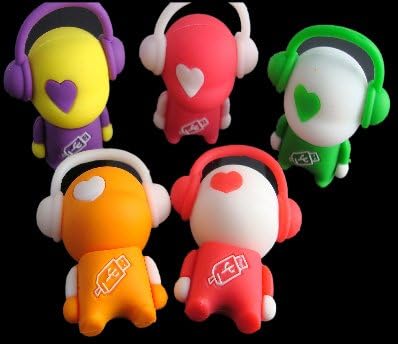 Ricco MUSIC GUY High Speed USB 2.0 High Speed Flash Pen Drive Disk Memory Stick Choice of 4GB 8 GIG 8GB 16Gb 32GB Support Windows and Mac OS Shock Proof Great Gift 05-103 (16GB PURPLE)