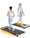 AKLUER Walking Pad with Incline - Dual-Sided 2 in 1 Under Desk Treadmill