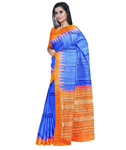 BHS tussar silk saree in tussar silk – image 4