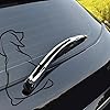 Amazon.com - White Funny Dog Moving Tail Decal Dog Windshield Wiper ...