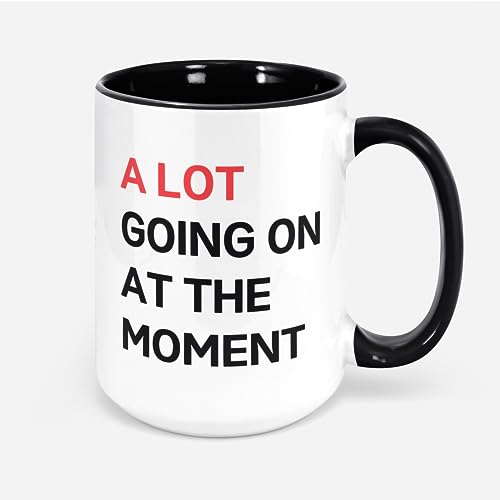 A Lot Going On At The Moment Ceramic Mug Swift Coffee Mug Taylor Coffee Mug Gift For Friend Concert Gifts