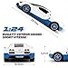 SainSmart Jr. x Rastar Bugatti Toy Car 1:24 Remote Control Bugatti Veyron Chiron Race Car, Licensed RC Hobby Model Vehicle for Boys Kids and Adults, White